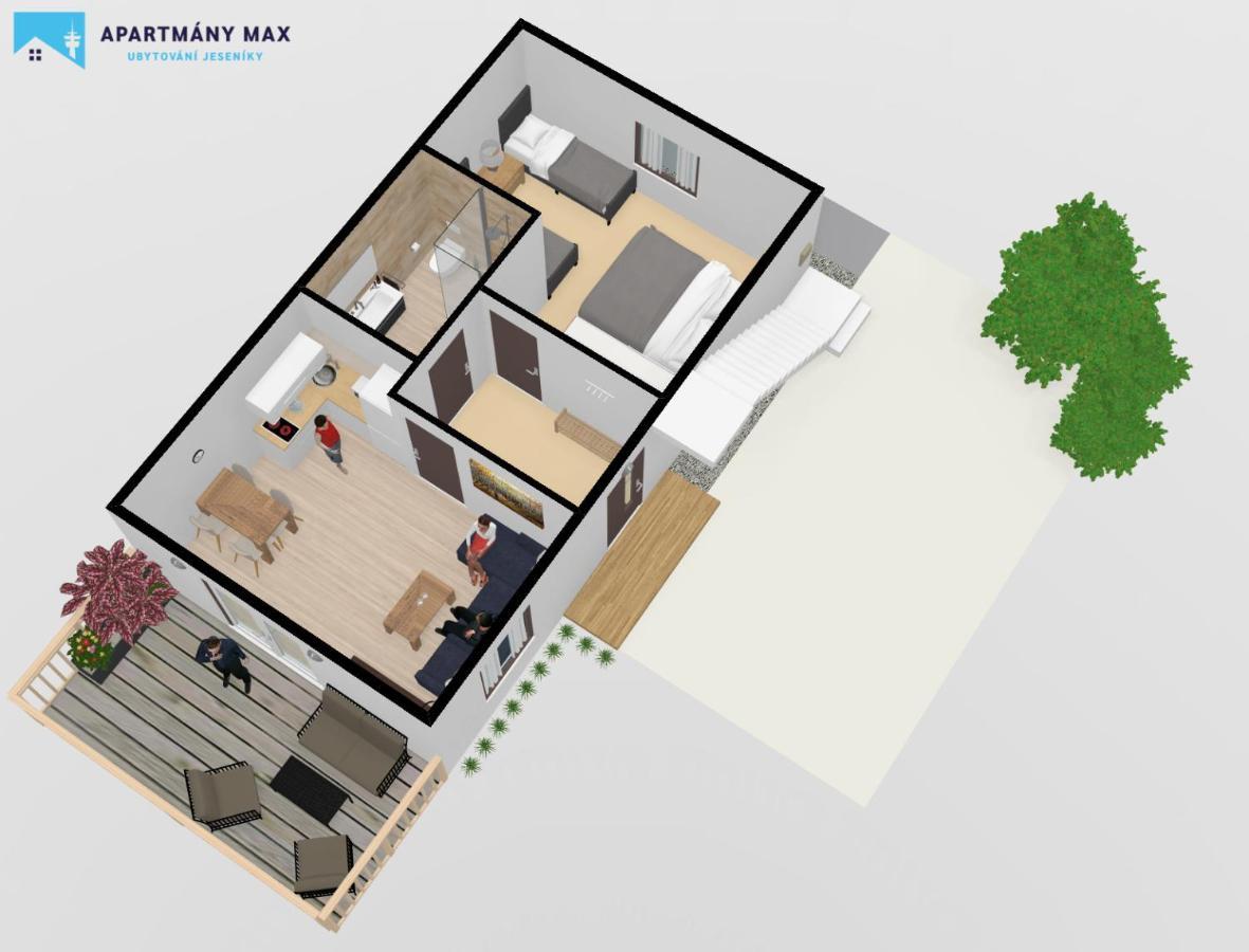 Apartmany Max Vaclavov u Bruntalu Eksteriør bilde